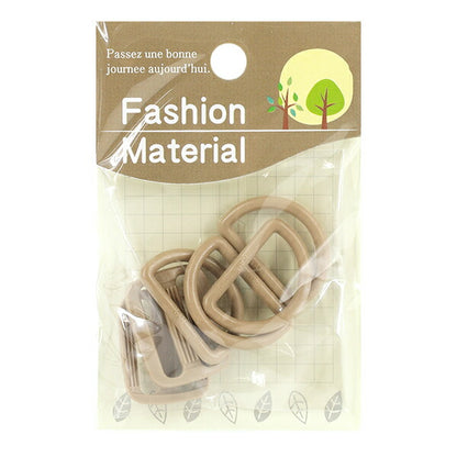 Beutelmaterial „Kunststoffteile-Set für ca. 25mm Breite Milchbraun B42"