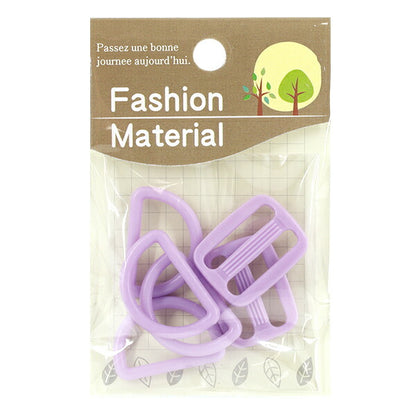Beutelmaterial „Kunststoffteile-Set für ca. 25mm Breite Violett B69"
