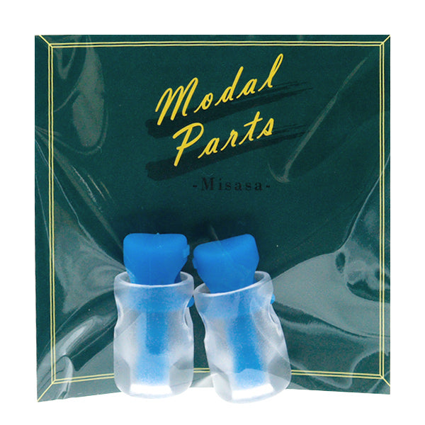 Handwerksteile "Siliziumschnurstopper 2 Stück, blauer MP-7614" Misasa