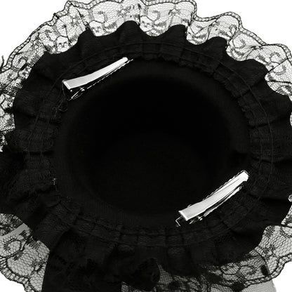 إكسسوارات ``قبعة صغيرة مع بروش أسود MH2401"