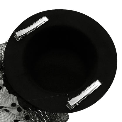 Accesorios "Negro con mini sombrero -weil mh2412"