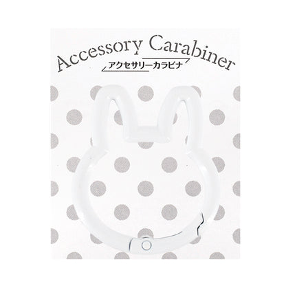 Bastelzubehör „Zubehör Karabiner Hasenform weiß ACY2-WH"
