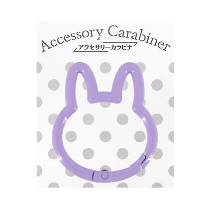 Bastelzubehör „Zubehör Karabiner Hasenform Lila ACY2-PP“."