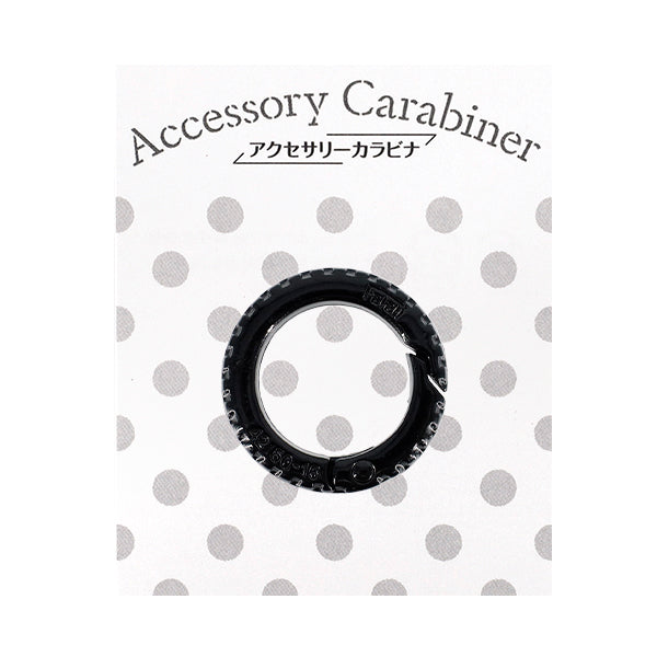 Bastel-Hardware „Zubehör Karabiner Reifen schwarz ACY3-BK"