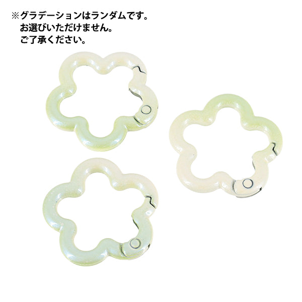 Bastelzubehör „Zubehör Karabiner Abstufungsblume 3. Farbe ACY5-3"