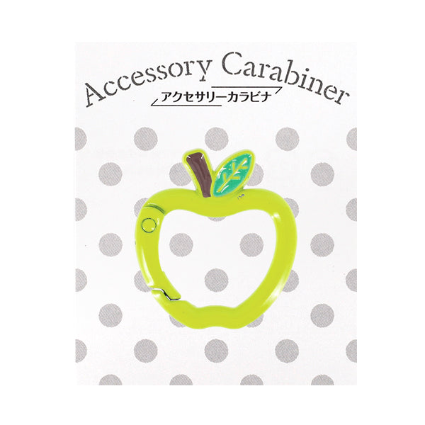 Bastelzubehör „Zubehör Karabiner Apfel ca. 27 x 30 mm grün ACY6-GR"