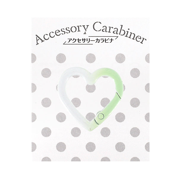 Bastel-Hardware „Zubehör Karabiner Abstufung Herz grün ACY7-GR"
