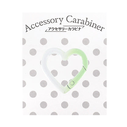 Bastel-Hardware „Zubehör Karabiner Abstufung Herz grün ACY7-GR"