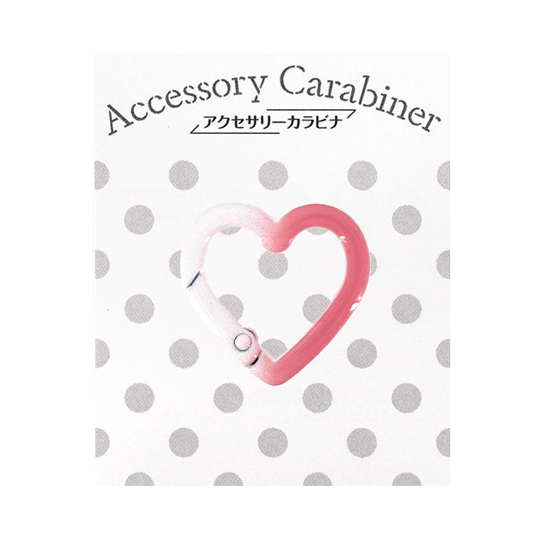 Bastel-Hardware „Zubehör Karabiner Abstufung Herz rosa ACY7-PC"