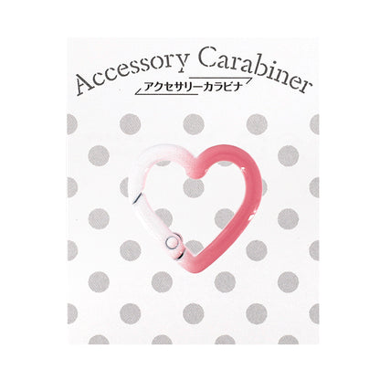 Bastel-Hardware „Zubehör Karabiner Abstufung Herz rosa ACY7-PC"