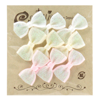 Handwerksteile "MiniFarbbandTeile 9 Teile Glitzer TRP-29"