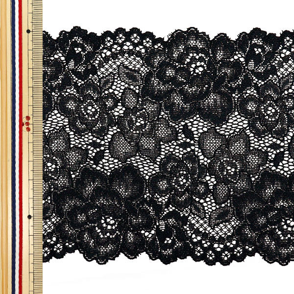 [Quantité à partir de 5] RaceRubanTape "Stretch Lace 2025 Largeur environ 13,5 cm Black Sly067-Bk"