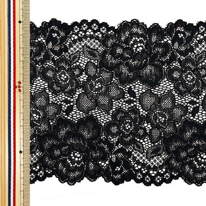 [Quantité à partir de 5] RaceRubanTape "Stretch Lace 2025 Largeur environ 13,5 cm Black Sly067-Bk"