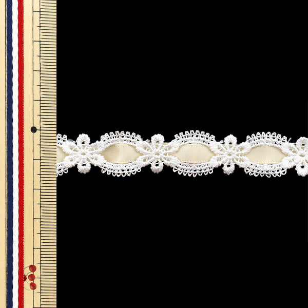 [Quantity starting from 5] Chemical Race ``ChemicalRibbonLace Approx. 1.5cm wide Ivory FR2405"