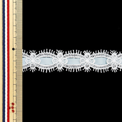 [الكمية تبدأ من 5] سباق كيميائي `` الكيميائيالشريطالدانتيل تقريبا. 2 سم عريض الأزرق FR2406"