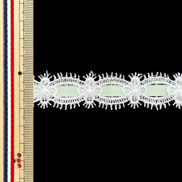 [الكمية تبدأ من 5] سباق كيميائي `` الكيميائيالشريطالدانتيل تقريبا. 2 سم واسعة النعناع FR2406"