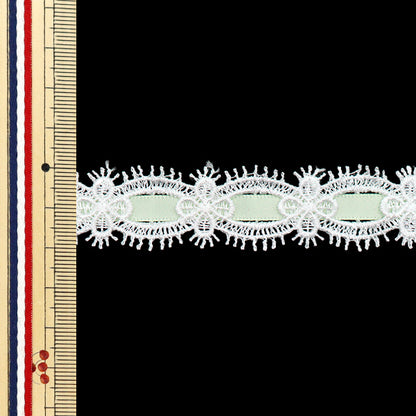 [الكمية تبدأ من 5] سباق كيميائي `` الكيميائيالشريطالدانتيل تقريبا. 2 سم واسعة النعناع FR2406"