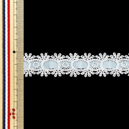 [الكمية تبدأ من 5] سباق كيميائي `` الكيميائيالشريطالدانتيل تقريبا. 2 سم عريض فاتح FR2407"