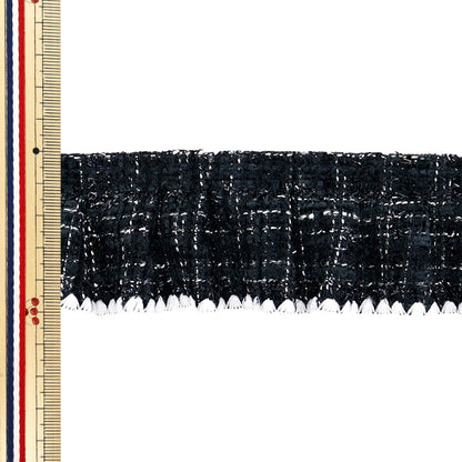 [Количество, начиная с 5] излишествЛента 『ТвидОборачиваемые черные x белый fr2437"