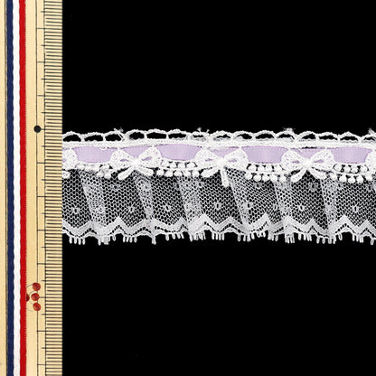 [Количество, начиная с 5] излишествЛента 『ЛентаЛиния чар Frill Purple FR2447"