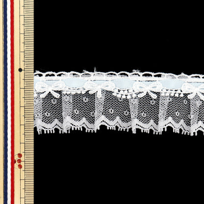 [Количество, начиная с 5] излишествЛента 『ЛентаЛиния тюля Flill Light Blue FR2447"