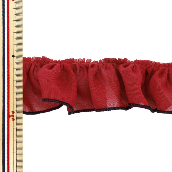 [Cantidad a partir de 5] adornosCinta "Vino de los adornos de organza frita FR2431"