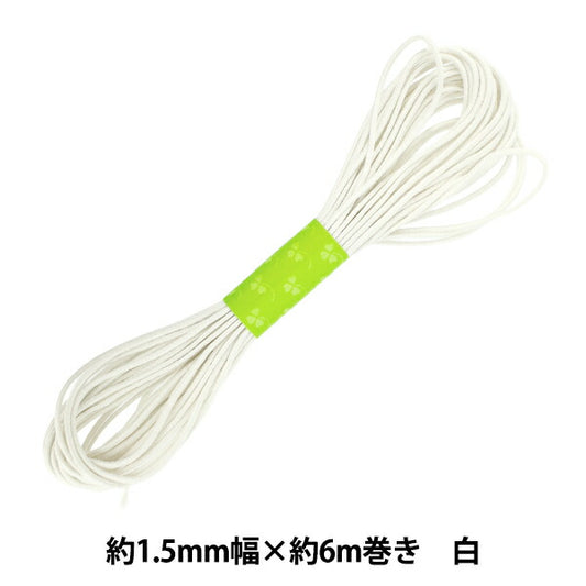 鬆緊繩 《丸鬆緊繩 本丸白26-019" Clover