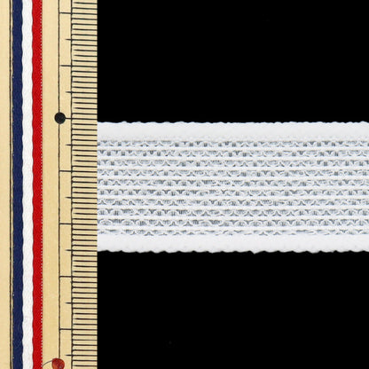 [Menge ab 5] EinlagestoffeBand "Mode Inbell Strick Excel 2000 2,5 cm Breite weiß 2530"
