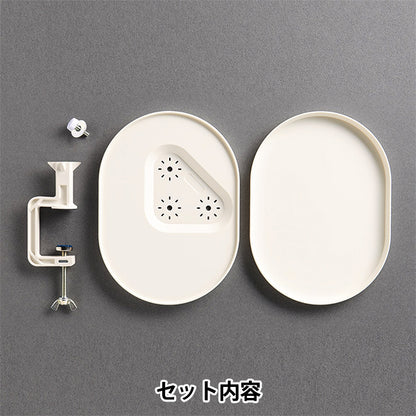 Storage "Craft tray with clamp, white 57-658" Clover