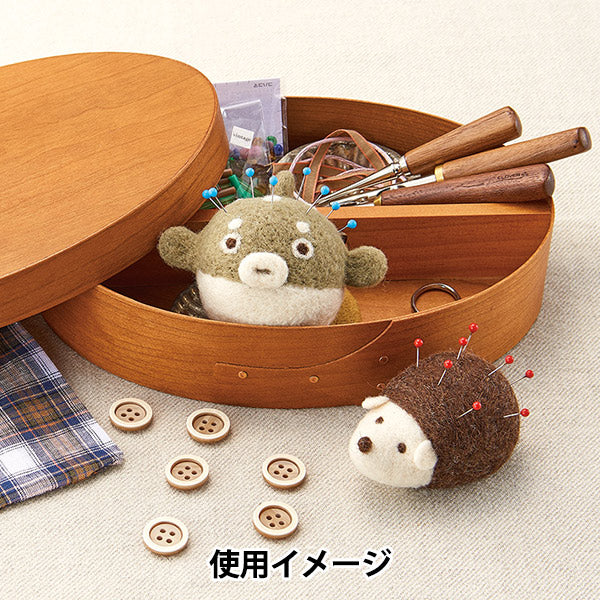 針山 『羊毛フェルトピンクッション ハリセンボン 23019』 Clover