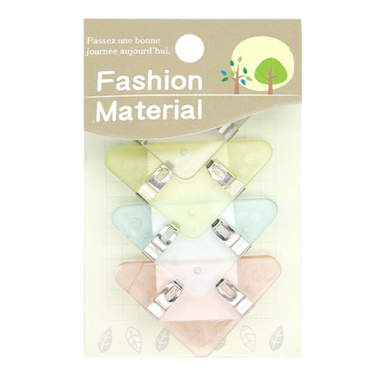 Même le tissu est "Triangle Temporary Clip 4p TKC4P"