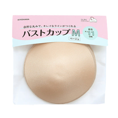Brustpolster "Büstenbecher M-Größe Beige Sun50-201" Suncoccoh KIYOHARA