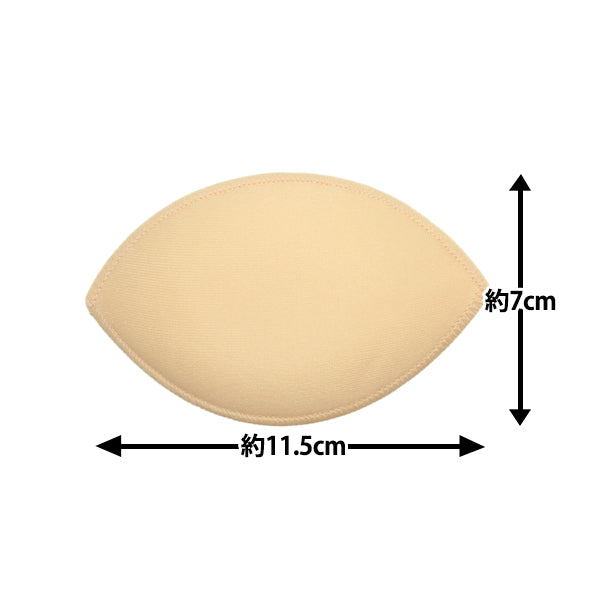 Brustpolster "Bust-up Pad Beige Sun50-204" Suncoccoh KIYOHARA