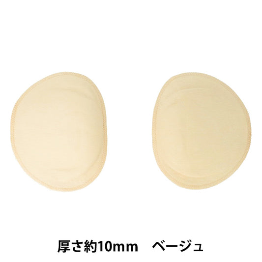 Schulterblock "Raglan Schulterpolster 10mm beige Sonne 50-213" KIYOHARA