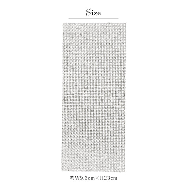 모조 다이아몬드 "Neroli Rose Glitter Crystal Siter Silver NR-13" KIYOHARA