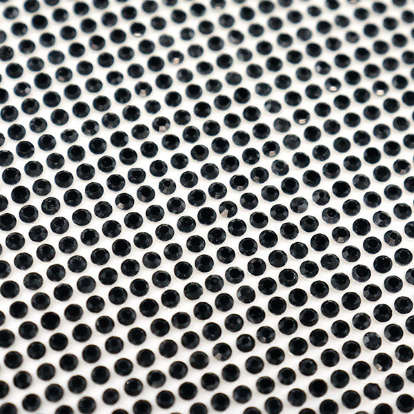모조 다이아몬드 "Neroli Rose Glitter Crystal Sheet Black NR-13" KIYOHARA