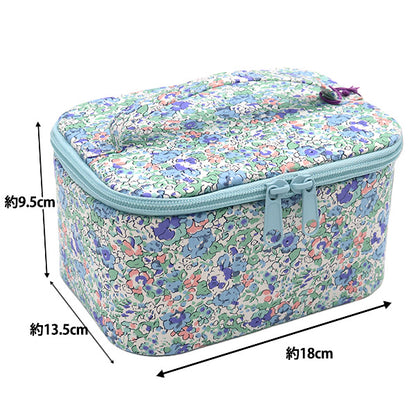 収納ケース 『LIBERTY リバティプリント バニティボックス 小 VAN-3636017DE』 【ユザワヤ限定商品】