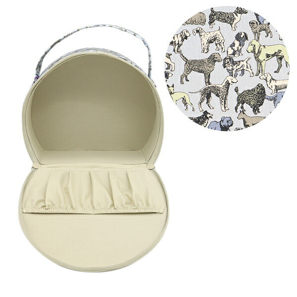 Caso di stoccaggio "Liberty Fabrics Vanity Box, semicircolare VA3-1229111ze" 【YuzawayaProdotto limitato]