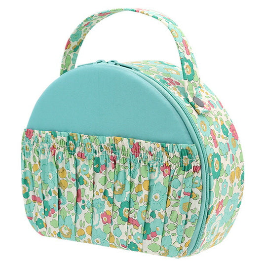 Storage case "Liberty Fabrics Vanity Box, Semicircular VA3-3332019DE" 【YuzawayaLimited product]
