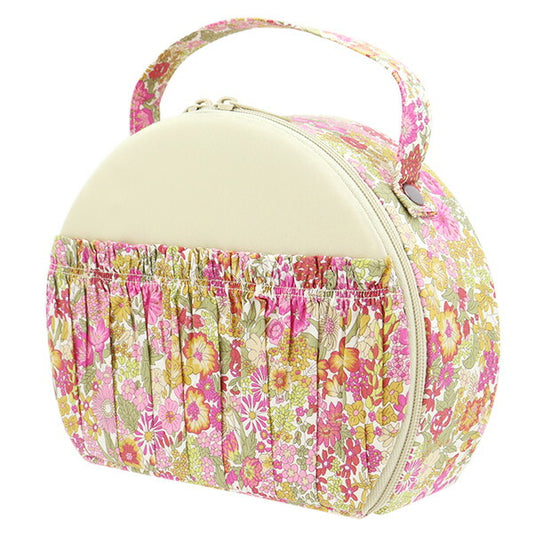 Storage case "Liberty Fabrics Vanity Box, Semicircular VA3-3631165JE" 【YuzawayaLimited product]