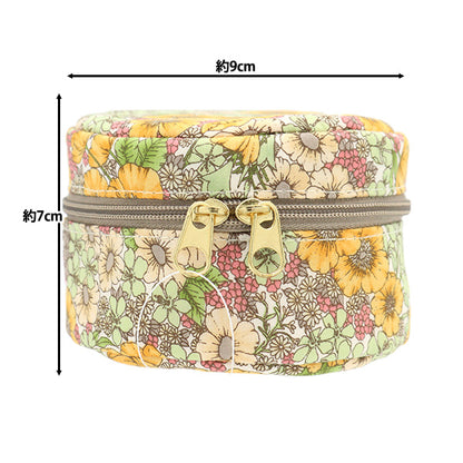 Piccole supporto per oggetti "Liberty Fabrics Cash rotondo piccolo P1-DC10480YE" 【YuzawayaProdotto limitato]