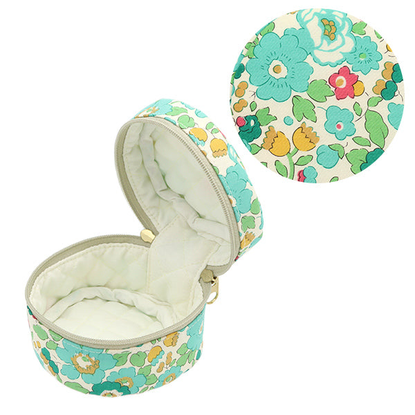 Piccole supporto per oggetti "Liberty Fabrics Casht round piccolo P1-3332019DE" 【YuzawayaProdotto limitato]