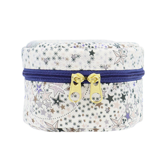 Small item holder "Liberty Fabrics pouch, round small, P1-3631256LBE" 【YuzawayaLimited product]