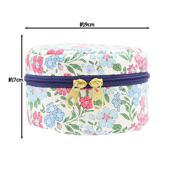 Piccole supporto per oggetti "Liberty Fabrics Cash, rotondo piccolo P1-36300126be" 【YuzawayaProdotto limitato]