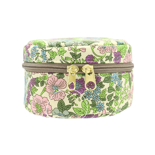 小物入れ 『リバティ・ファブリックス ポーチ 円形小 P1-3636163ZE』 【ユザワヤ限定商品】