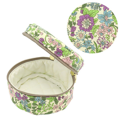 小物入れ 『リバティ・ファブリックス ポーチ 円形小 P1-3636163ZE』 【ユザワヤ限定商品】