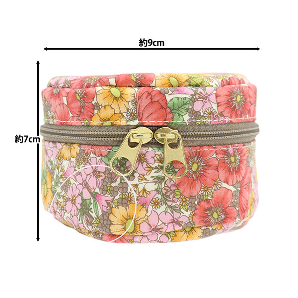 Piccole supporto per oggetti "Liberty Fabrics Cash, rotondo piccolo P1-DC10480WE" 【YuzawayaProdotto limitato]
