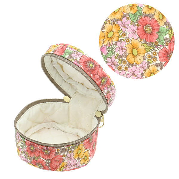 Piccole supporto per oggetti "Liberty Fabrics Cash, rotondo piccolo P1-DC10480WE" 【YuzawayaProdotto limitato]