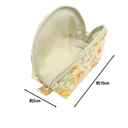 小物入れ 『リバティ・ファブリックス ポーチ シェル型 P2-3332022TE』 【ユザワヤ限定商品】