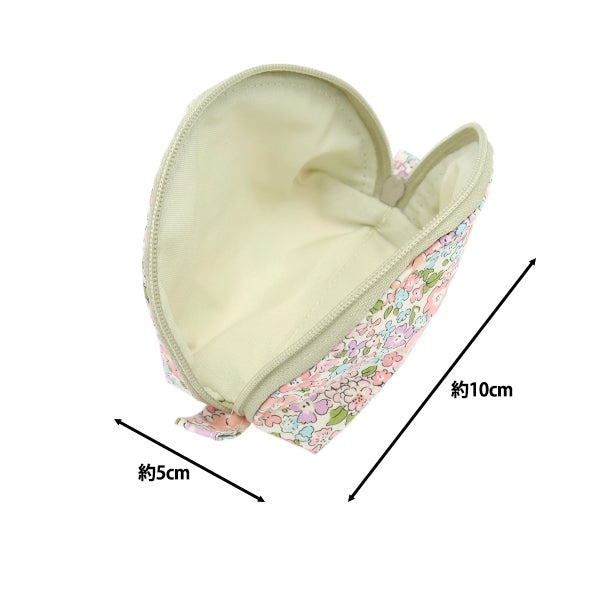 小物入れ 『リバティ・ファブリックス ポーチ シェル型 P2-3636017EE』 【ユザワヤ限定商品】